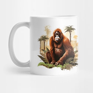 Orangutan Monkey Mug